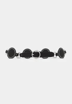 Desigual curea de piele NOVA femei, culoarea negru, 25SARL35 imagine