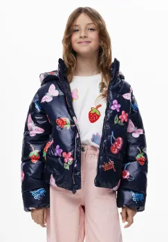 Desigual geaca copii culoarea bleumarin, 25WGEW06 imagine