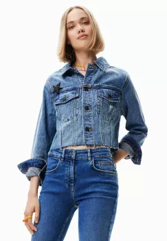 Desigual geaca de blugi pentru copii femei, de tranzitie imagine