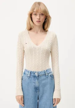 Desigual geaca DOUBLE culoarea maro, de tranzitie, 25WWEW39 imagine