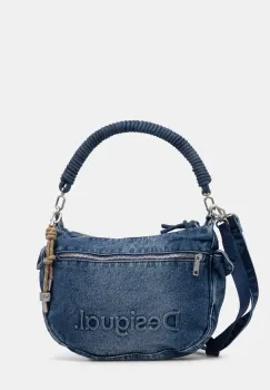 Desigual geanta de blugi HALF LOGO 25SAXD28 imagine