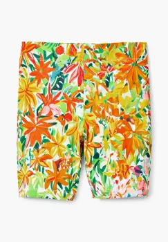 Desigual pantaloni scurti copii culoarea verde, modelator, talie reglabila, 25SGKK03 imagine