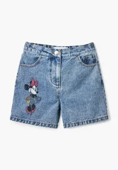 Desigual pantaloni scurti din denim pentru copii cu imprimeu, 25SGDD06 imagine