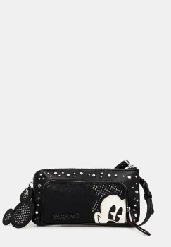 Desigual portofel MICKEY STUDSTYLE LIS culoarea negru, 24WAYP35 imagine