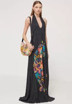 Desigual rochie de plaja culoarea negru imagine