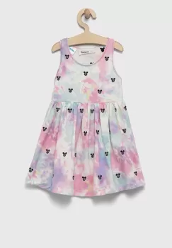 Desigual rochie din bumbac pentru copii mini, evazati imagine