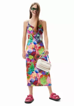 Desigual rochie midi, drept imagine