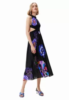 Desigual rochie midi, evazati imagine