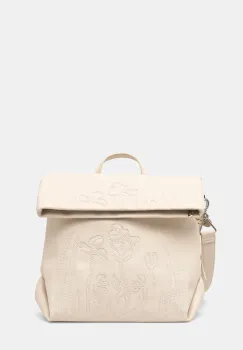 Desigual rucsac ETHEREA LOVINGTON femei, culoarea bej, mare, 25SAKP29 imagine