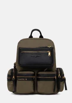 Desigual rucsac HOPPER CHESTER IA femei, culoarea verde, mare, neted, 24WAKY03 imagine