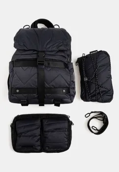 Desigual rucsac INFINITUM SEUL femei, culoarea albastru marin, mare, neted, 24WAKY02 imagine
