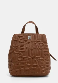 Desigual rucsac MAKI SUMY MINI femei, culoarea maro, mic, modelator, 25SAKP47 imagine