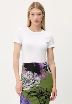 Desigual tricou AMBER culoarea alb, 25WWTK07 imagine