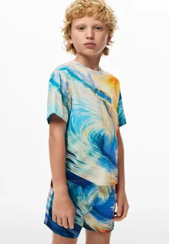 Desigual tricou de bumbac pentru copii modelator, 25SBTK01 imagine