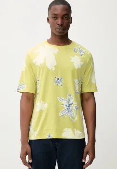 Desigual tricou din bumbac JORGE culoarea verde, cu model, 25WMTK02 imagine