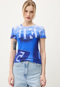 Desigual tricou POTOMAC femei, 25SWTKA0 imagine