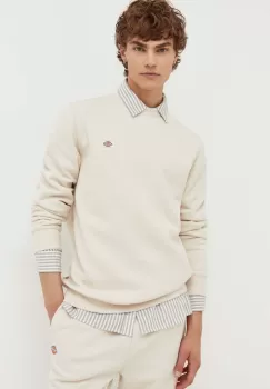 Dickies bluza barbati, culoarea bej, neted imagine