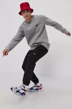 Dickies Bluza barbati, culoarea gri, melanj imagine