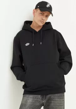 Dickies bluza barbati, culoarea negru, cu gluga, neted imagine