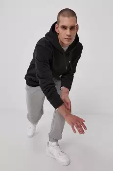 Dickies Bluza barbati, culoarea negru, material neted imagine