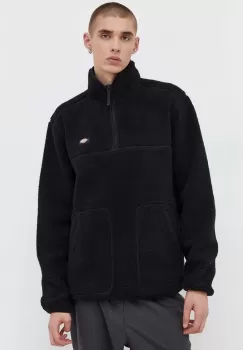 Dickies bluza barbati, culoarea negru, neted imagine
