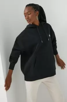 Dickies bluza femei, culoarea negru, cu imprimeu imagine