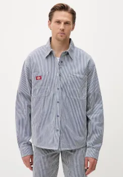 Dickies camasa barbateasca din bumbac imagine