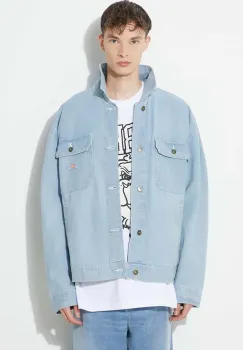 Dickies geaca din denim Madison barbati, de tranzitie, DK0A4YER imagine
