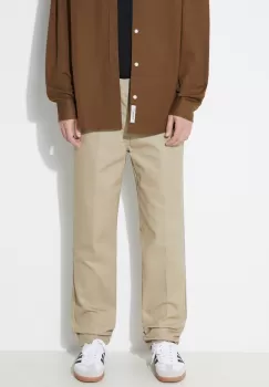 Dickies pantaloni 872 barbati, culoarea bej, mulata, DK0A4XK8 imagine