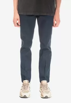 Dickies pantaloni 874 Work Pant barbati, culoarea albastru marin, mulata DK0A4XK8DNX-navy imagine