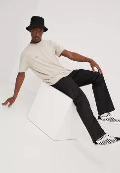 Dickies pantaloni barbati, culoarea negru, drept imagine