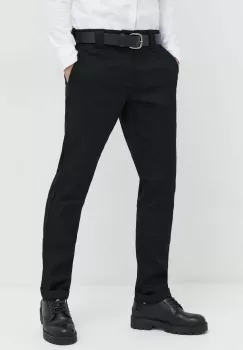 Dickies pantaloni barbati, culoarea negru, mulata imagine