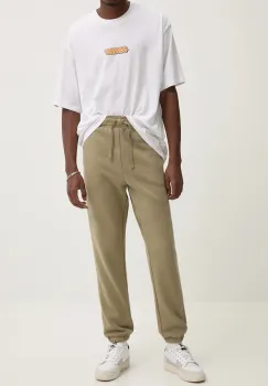 Dickies pantaloni culoarea verde, cu imprimeu imagine