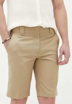 Dickies pantaloni scurti barbati, culoarea bej imagine