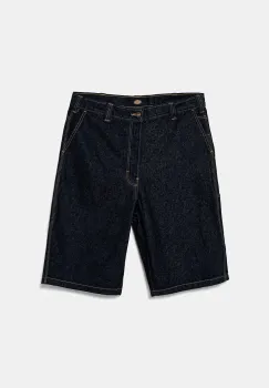 Dickies pantaloni scurti jeans culoarea bleumarin, DK0A4YSYRIN1 imagine