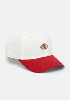 Dickies sapca de baseball din bumbac culoarea bej, cu imprimeu, DK0A4Z6LC481 imagine