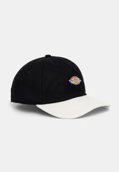 Dickies sapca de baseball din bumbac culoarea negru, modelator, DK0A4Z6LBLK1 imagine