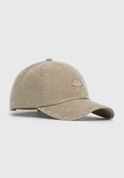 Dickies sapca de baseball din bumbac culoarea verde, cu imprimeu imagine