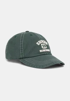 Dickies sapca de baseball din bumbac culoarea verde, DK0A87N9 imagine