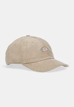 Dickies sapca de baseball din catifea culoarea verde, cu imprimeu, DK0A4ZAYKHK1 imagine
