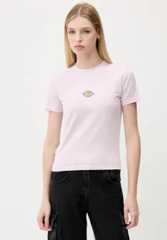 Dickies tricou culoarea roz, DK0A4ZAO imagine
