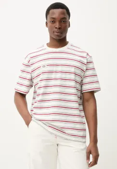Dickies tricou din bumbac barbati, culoarea alb, modelator, DK0A4Z8SC481 imagine