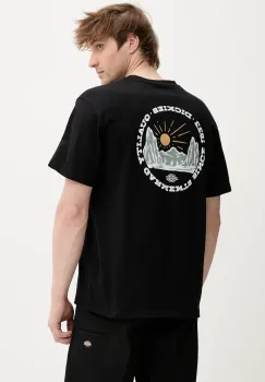 Dickies tricou din bumbac culoarea negru, cu imprimeu, DK0A4Z8PBLK1 imagine