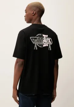 Dickies tricou din bumbac culoarea negru, cu imprimeu, DK0A87QP imagine