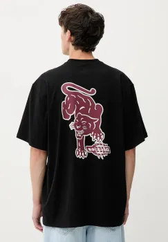 Dickies tricou din bumbac culoarea negru, cu imprimeu, DK0A87QQ imagine