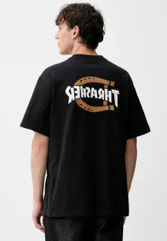 Dickies tricou din bumbac culoarea negru, cu imprimeu, DK0A88IU imagine