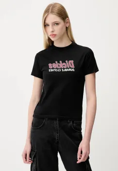 Dickies tricou din bumbac culoarea negru, DK0A87Q5 imagine