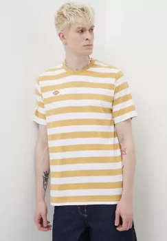 Dickies tricou din bumbac culoarea portocaliu, modelator imagine