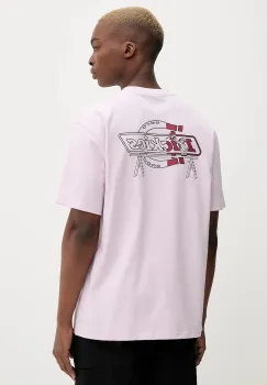 Dickies tricou din bumbac culoarea violet, cu imprimeu, DK0A87QP imagine