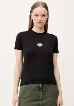 Dickies tricou femei, culoarea negru, DK0A4ZAOBLK1 imagine
